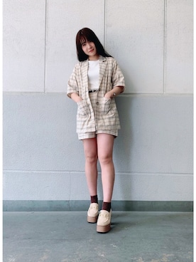 ˙˚ʚErikaɞ˚˙さん（レディース・157cm）の春コーディネート