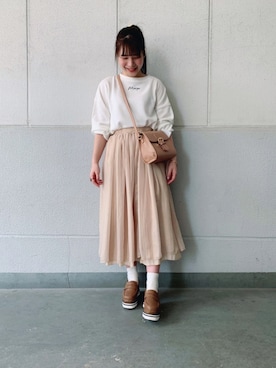 ˙˚ʚErikaɞ˚˙さん（レディース・157cm）の春コーディネート