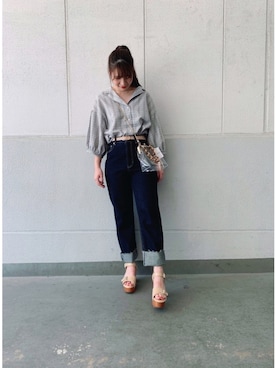 ˙˚ʚErikaɞ˚˙さん（レディース・157cm）の夏コーディネート