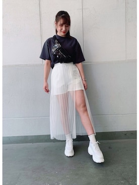 ˙˚ʚErikaɞ˚˙さん（レディース・157cm）の夏コーディネート