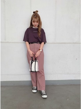 ˙˚ʚErikaɞ˚˙さん（レディース・157cm）の夏コーディネート