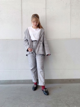 「BEN DAVIS（ベンデイビス）のアイテム」を使った、˙˚ʚErikaɞ˚˙さん（レディース・157cm）の秋コーディネート