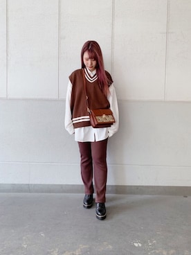 ˙˚ʚErikaɞ˚˙さん（レディース・157cm）の秋コーディネート