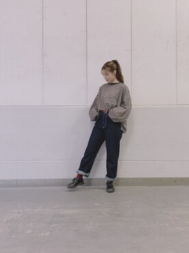 ˙˚ʚErikaɞ˚˙さん（レディース・157cm）の冬コーディネート