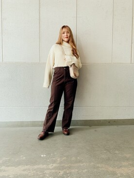 ˙˚ʚErikaɞ˚˙さん（レディース・157cm）の冬コーディネート