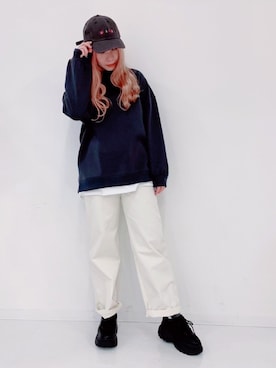 ˙˚ʚErikaɞ˚˙さん（レディース・157cm）の冬コーディネート