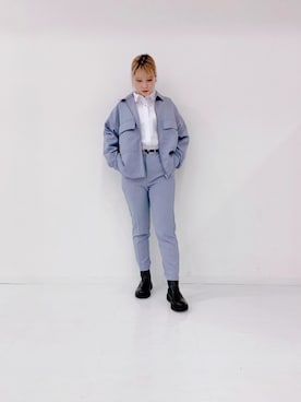 「WEGO（ウィゴー）のアイテム（ブルゾン）」を使った、˙˚ʚErikaɞ˚˙さん（レディース・157cm）の冬コーディネート