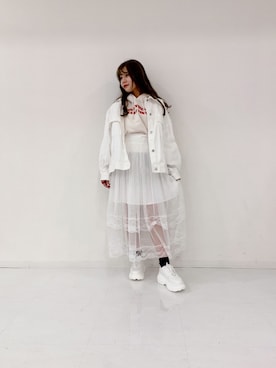 ˙˚ʚErikaɞ˚˙さん（レディース・157cm）の春コーディネート