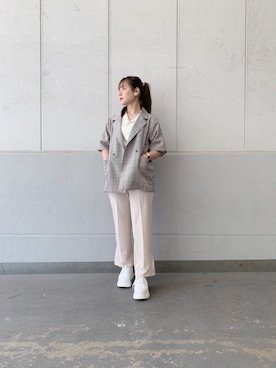 ˙˚ʚErikaɞ˚˙さん（レディース・157cm）の夏コーディネート