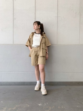 ˙˚ʚErikaɞ˚˙さん(レディース・157cm)の夏コーディネート