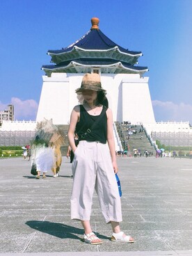 人可さん（レディース・151cm）の夏コーディネート