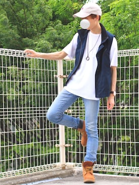 Uさん（メンズ・170cm）の春コーディネート