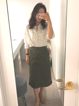 「去年の服」｜Kahoさん（レディース・154cm）の春コーディネート