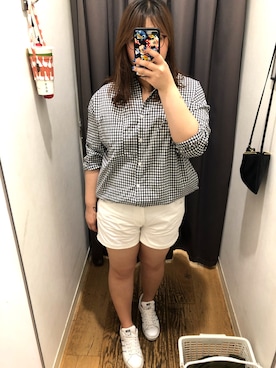 「NET（ネット）のアイテム（パンツ）」を使った、rourougirl_1028さん（レディース・163cm）の夏コーディネート