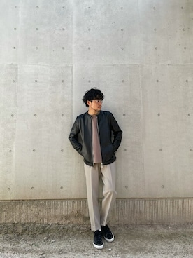 suwacoleさん（メンズ・170cm）の春コーディネート