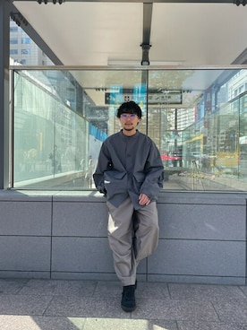 suwacoleさん（メンズ・170cm）の春コーディネート