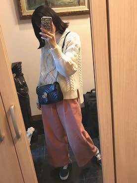 Rina Takahashiさん(レディース・165cm)の冬コーディネート