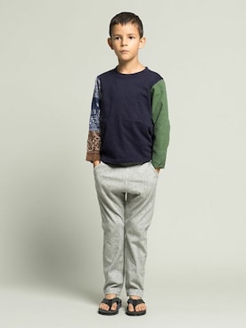 「FUN Fred Segal（ファンフレッドシーガル）のアイテム」を使った、FUN Fred Segalさん（キッズ・130cm）の秋コーディネート