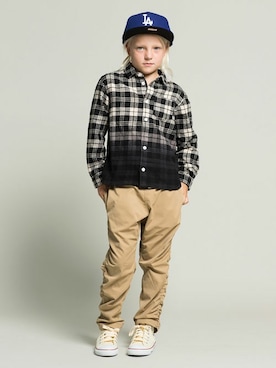 「FUN Fred Segal（ファンフレッドシーガル）のアイテム」を使った、FUN Fred Segalさん（キッズ・130cm）の秋コーディネート