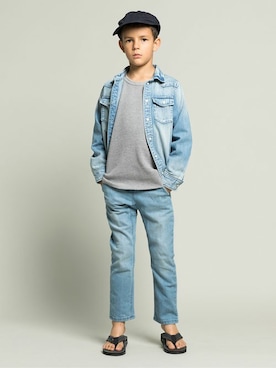 「FUN Fred Segal（ファンフレッドシーガル）のアイテム」を使った、FUN Fred Segalさん（キッズ・130cm）の秋コーディネート