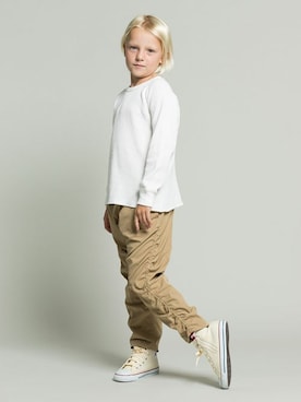 「FUN Fred Segal（ファンフレッドシーガル）のアイテム」を使った、FUN Fred Segalさん（キッズ・130cm）の秋コーディネート