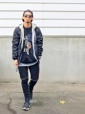 「DANKE SCHON（ダンケシェーン）のアイテム」を使った、TogAさん（メンズ・165cm）の秋コーディネート