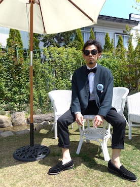 「L.H.P（エルエイチピー）のアイテム」を使った、TogAさん（メンズ・165cm）の春コーディネート