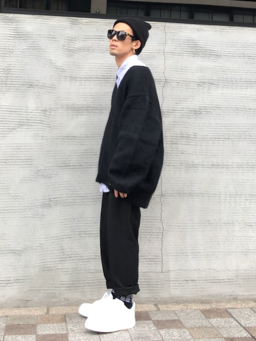 toga使用「nike( nike(ナイキ)> airforce 1 07)」的時尚穿搭