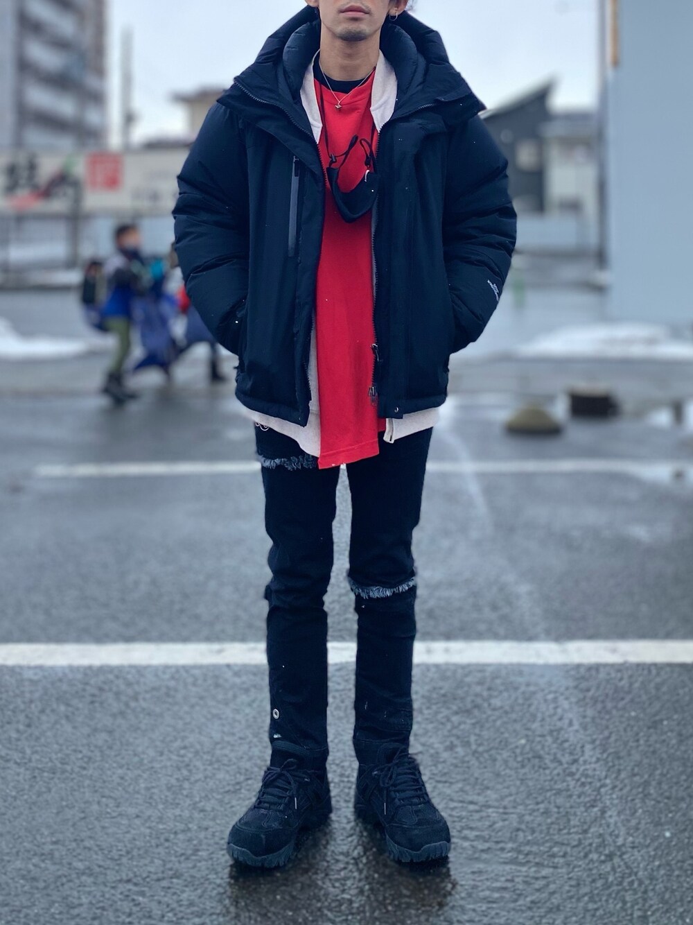 whowhat フーワット PUZZLE DENIM 古着 リメイク 再構築