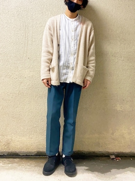 「NATIC（ナティック）のアイテム」を使った、TogAさん（メンズ・165cm）の冬コーディネート