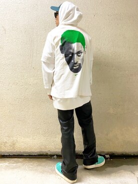 「MASACA HAT（マサカハット）のアイテム」を使った、TogAさん（メンズ・165cm）の春コーディネート