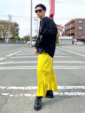 「Steven Alan（スティーブンアラン）のアイテム（シューズ）」を使った、TogAさん（メンズ・165cm）の春コーディネート