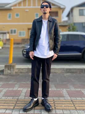 「Steven Alan（スティーブンアラン）のアイテム（シューズ）」を使った、TogAさん（メンズ・165cm）の春コーディネート
