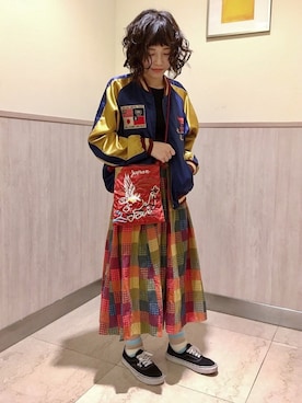 「橫須賀」｜三皮三皮さん（レディース・158cm）の夏コーディネート