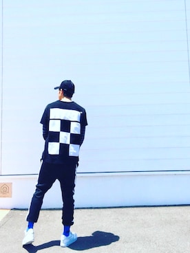 「GEO（ジェオ）のアイテム」を使った、Kさん（メンズ・172cm）の春コーディネート