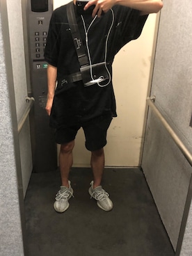 「A-COLD-WALL*(アコールドウォール)のアイテム(バッグ)」を使った、Kさん(メンズ・172cm)の夏コーディネート