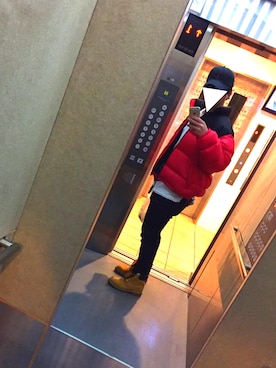 「ラルフローレン」｜「アイテム（ダウンジャケット/コート）」を使った、kntさん（メンズ・171cm）の冬コーディネート