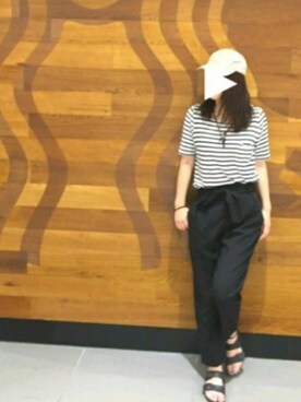ななおさん（レディース・162cm）の夏コーディネート