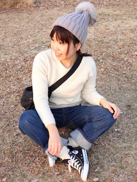 ななおさん（レディース・162cm）の冬コーディネート