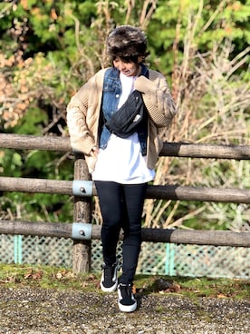 ななおさん(レディース・162cm)の冬コーディネート