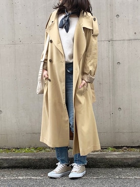 ななおさん（レディース・162cm）の春コーディネート