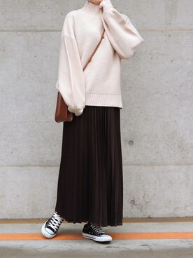 ななおさん（レディース・162cm）の冬コーディネート