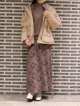 ななおさん（レディース・162cm）の冬コーディネート