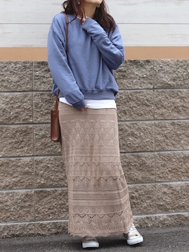 ななおさん（レディース・162cm）の冬コーディネート