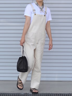 「ノースフェイス」｜ななおさん（レディース・162cm）の春コーディネート