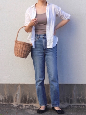 ななおさん（レディース・162cm）の夏コーディネート