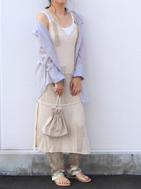 ななおさん（レディース・162cm）の夏コーディネート