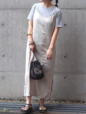 ななおさん（レディース・162cm）の夏コーディネート