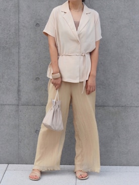 ななおさん（レディース・162cm）の夏コーディネート