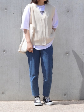 ななおさん（レディース・162cm）の春コーディネート